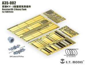 E.T. Model A35-002 Russian KV-2 Heavy Tank（Artisan Series TAMIYA Kit 1/35 – imagen 2
