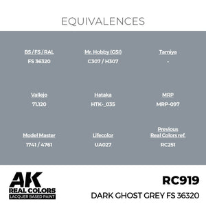 AK Interactive RC919 Dark Ghost Grey FS 36320 17 ml – immagine 3