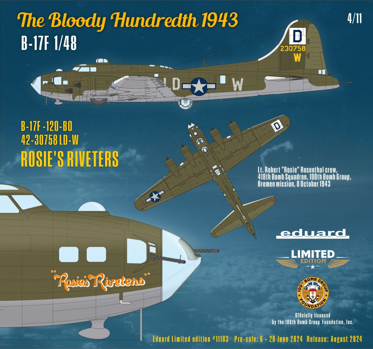 Eduard 11183 The BLOODY HUNDREDTH 1943 1/48 – Bild 10
