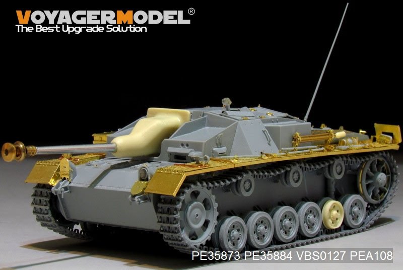 Voyager modèle PE35873 WWII allemand StuG.III Ausf.C/D Basic pour DRAGON 1/35 – image 8