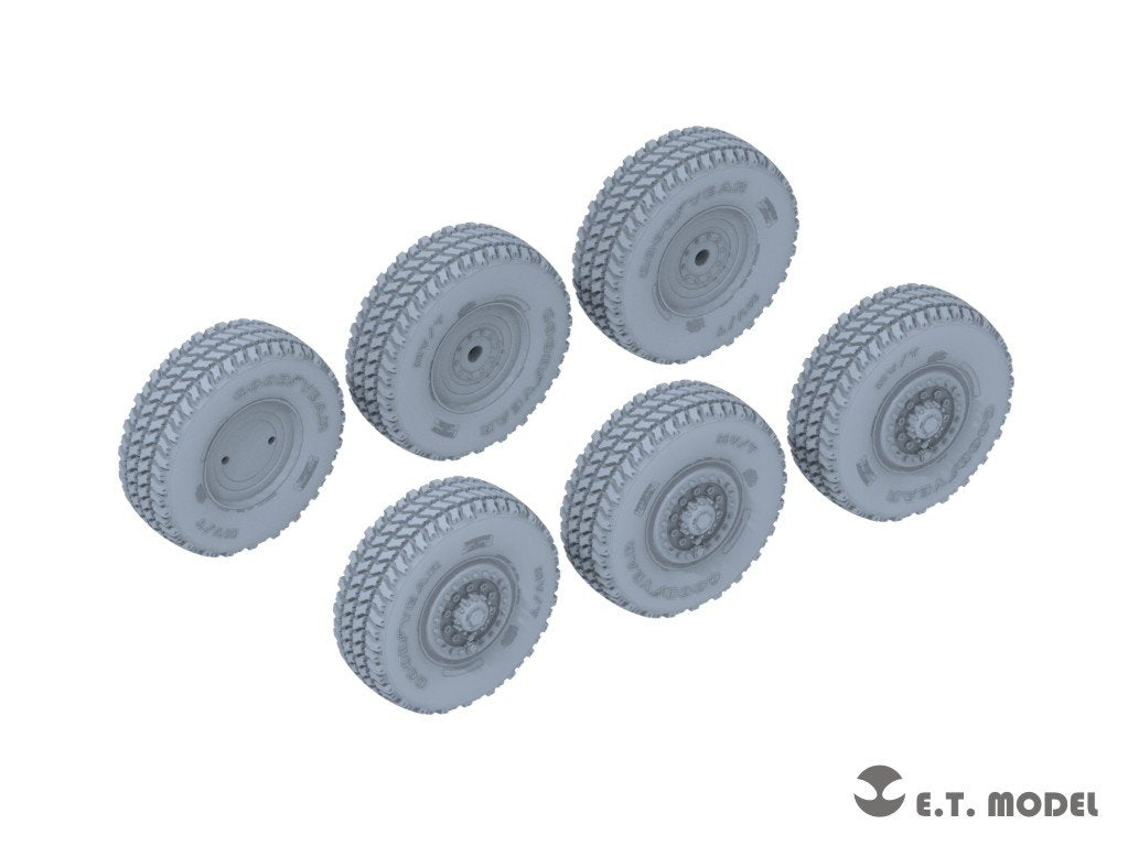 ET Model P35-127 Modern US M142 High Mobility Artillery Rocket System（HIMARS）Sagged Wheels for Trumpeter kit 1/35 – image 2