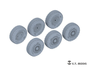ET Model P35-127 Modern US M142 High Mobility Artillery Rocket System（HIMARS）Sagged Wheels for Trumpeter kit 1/35 – image 2