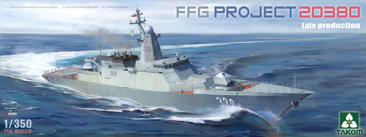 Takom 6013 FFG Project 20380 Late Production 1/350