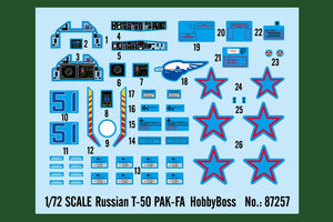 Hobby Boss 87257 T-50 PAK-FA russe (1/72) – image 4