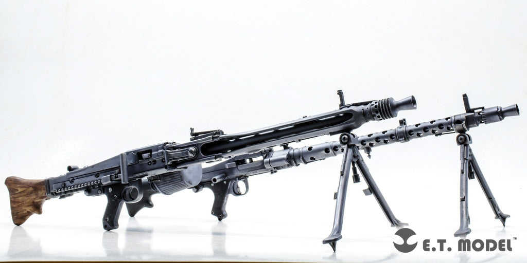 E.T. Model P06-001 WWII German Mg42 Machine Gun &amp;amp; Ammo Box (3D Printed) 1/6 – imagen 7