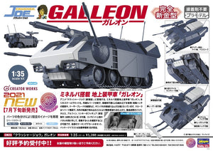 Hasegawa CW23 &amp;quot;Crusher Joe&amp;quot; Galleon 1/35 – immagine 16