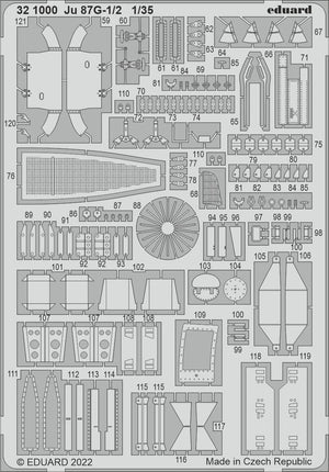Eduard 321000 Ju 87G-1/2 BORDER MODEL 1/35 – image 2