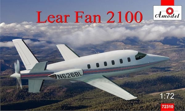 A-Model 72310 Lear fan 2100 1/72