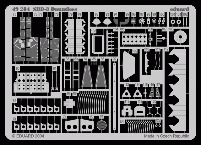 Eduard 49284 SBD-3 1/48 ACCURATE MINIATURES