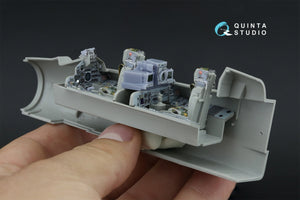 Quinta Studio QD+48518 Tornado IDS Intérieur coloré imprimé en 3D sur papier décalcomanie (Italeri) (avec pièces en résine imprimées en 3D) 1/48  – image 8