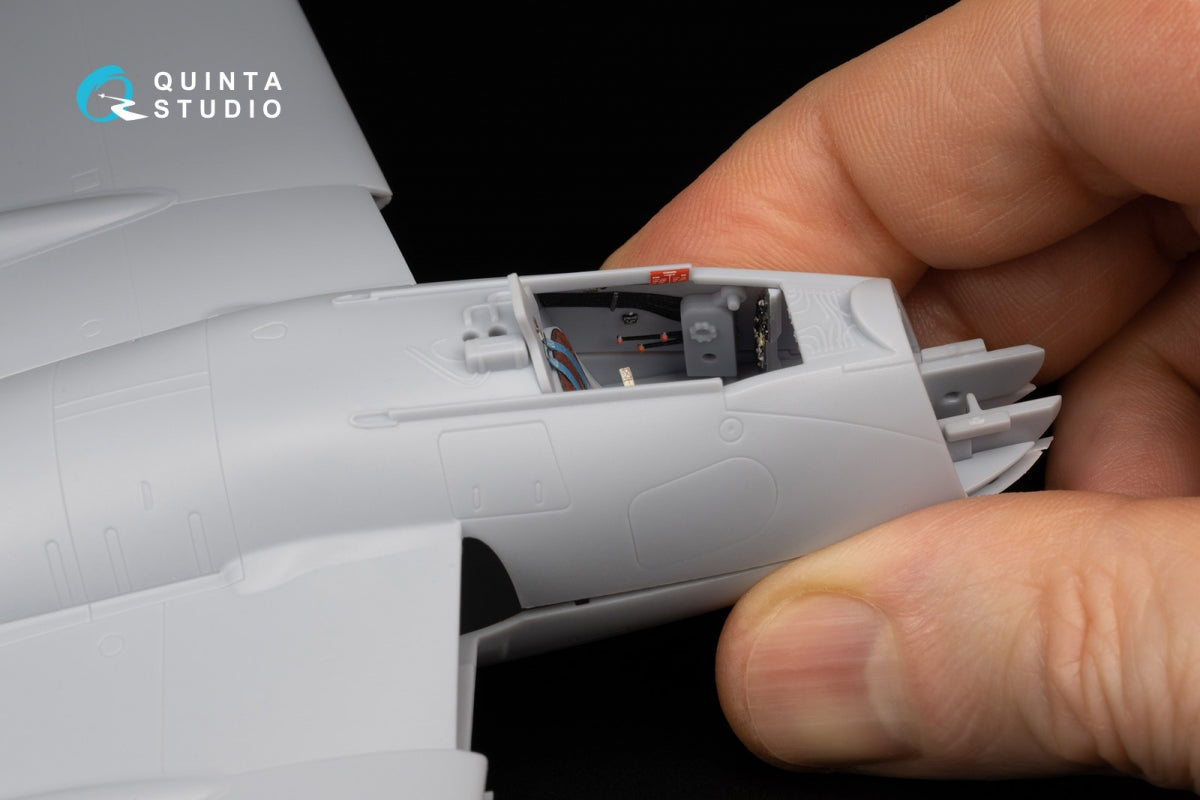 Intérieur coloré imprimé en 3D sur papier décalcomanie Quinta Studio QD48337 DH Vampire F.3 (Airfix) 1/48 – image 11
