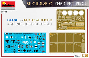 MiniArt 35388 STUG III AUSF. G 1945 ALKETT PROD. 1/35 – zdjęcie 2