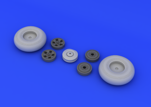 Eduard 624001 Typhoon wheels AIRFIX 1/24 – imagen 2