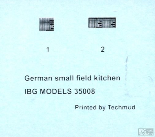 IBG 35008 German small field kitchen Hf.14 1/35 – immagine 3