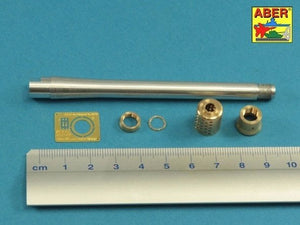 Aber 35L-261 150mm barrel with brake for German E-100 tank with Krupp turret 1/35 – image 4