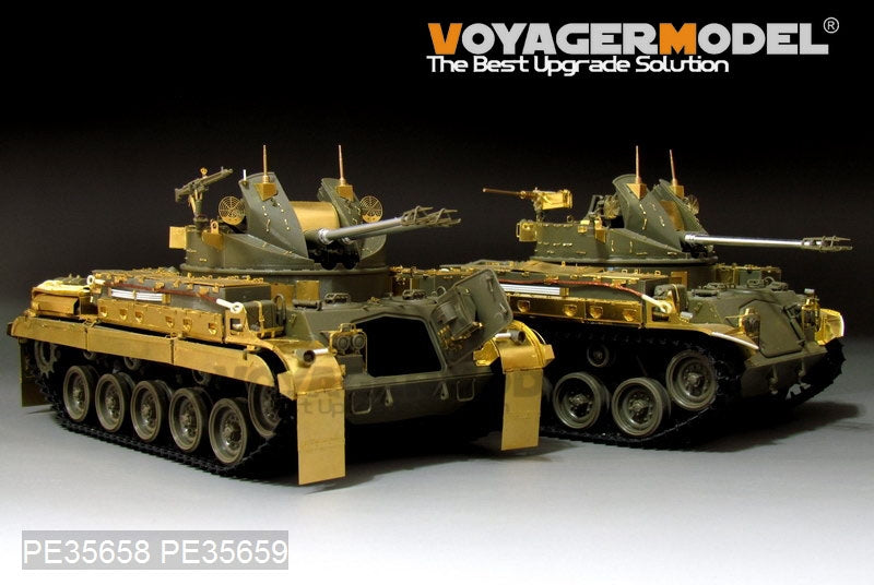 Voyager Model PE35659 German Flakpanzer M42A1 Duster fenders For AFV 35S66 1/35 – zdjęcie 4