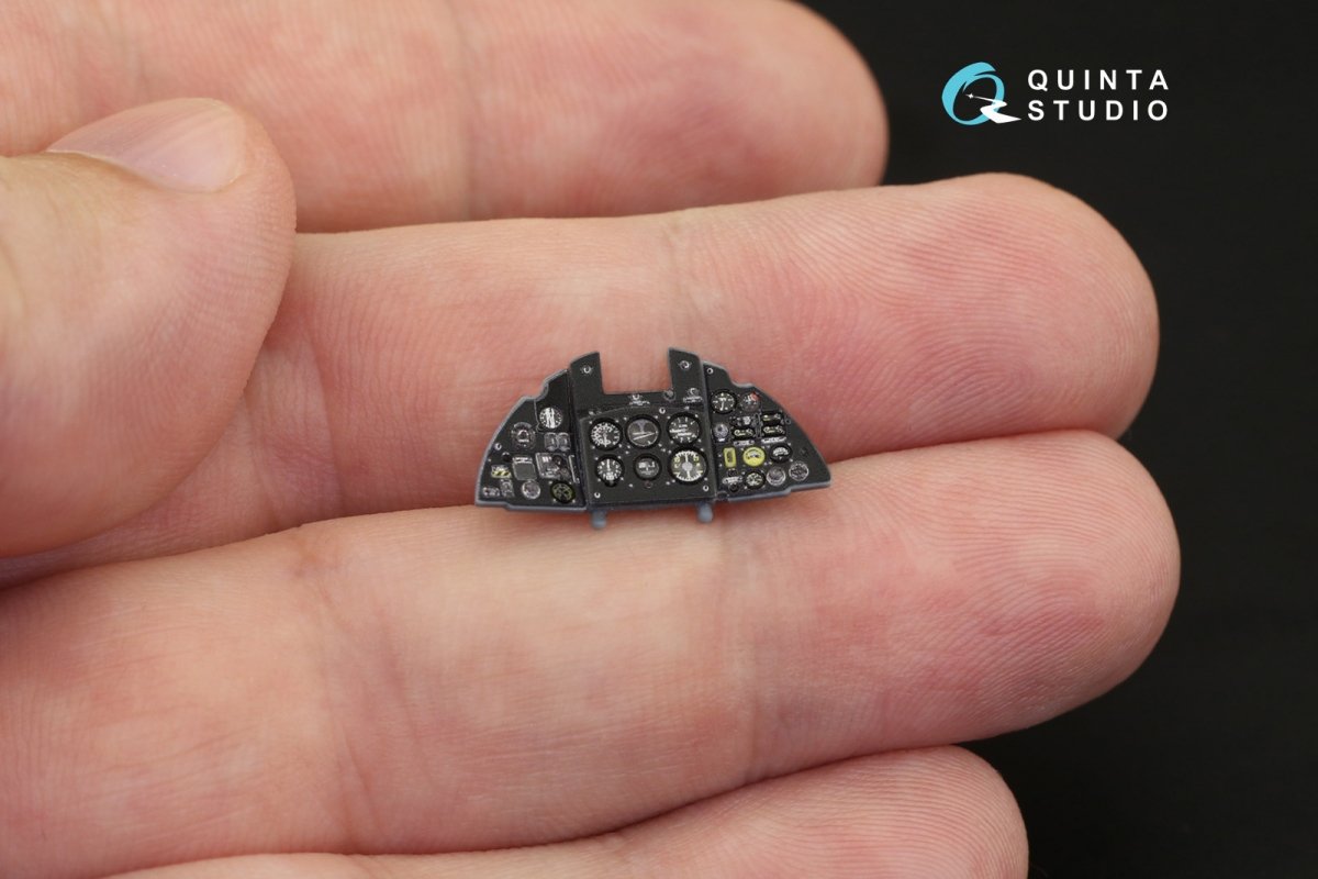 Quinta Studio QD48190 Tempest Mk.II 3D-Printed &amp;amp; coloured Interior on decal paper (Eduard) 1/48 – zdjęcie 3