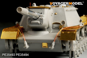 Maquette Voyager PE35493, SU-152 soviétique de la Seconde Guerre mondiale (version de base, fin de production) pour TRUMPETER 05568, échelle 1/35 – image 9