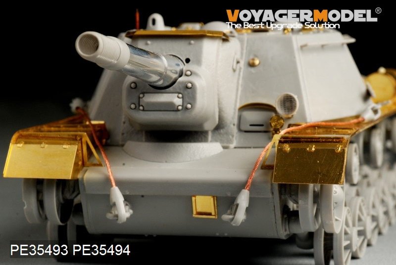 Maquette Voyager PE35493, SU-152 soviétique de la Seconde Guerre mondiale (version de base, fin de production) pour TRUMPETER 05568, échelle 1/35 – image 9