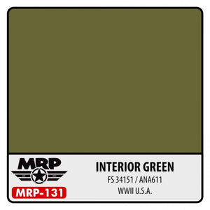 MR. Paint MRP-131 INTERIOR GREEN ANA 611 30ml