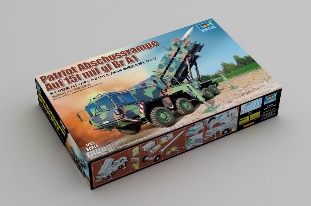 Trumpeter 01088 Patriot Abschussrampe auf 15t mil gl Br A1 1/35 – image 2