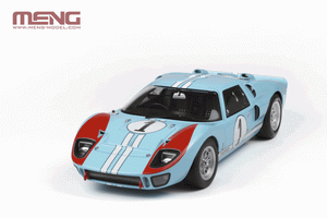 Meng Model RS-001 Ford GT40 Mk.II ’66 (Pre-colored Edition) kit 1/12 – Bild 3