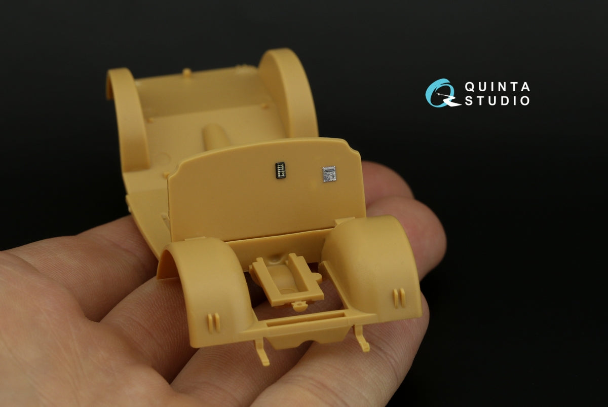 Quinta Studio QD35082 1937 Opel Olympia 3D-Printed &amp;amp; coloured Interior on decal paper (Bronco) 1/35 – immagine 8