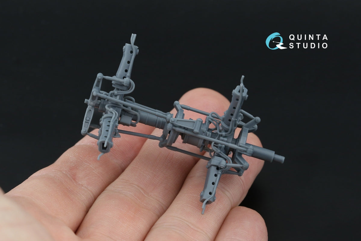 Quinta Studio QT48026 Ka-52 Rotor Hub (Zvezda) 1/48 – Bild 6