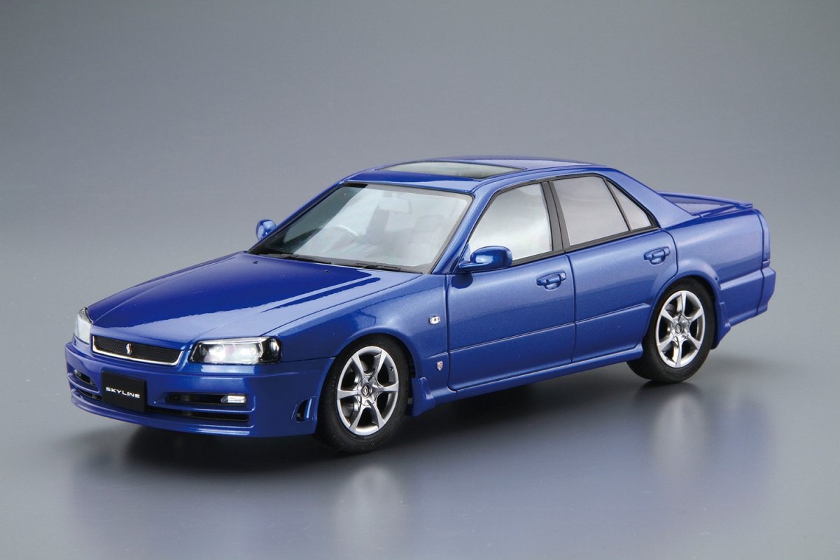 Aoshima 05533 NISSAN ER34 SKYLINE 25GT TURBO &amp;#39;01 1/24 – Bild 2