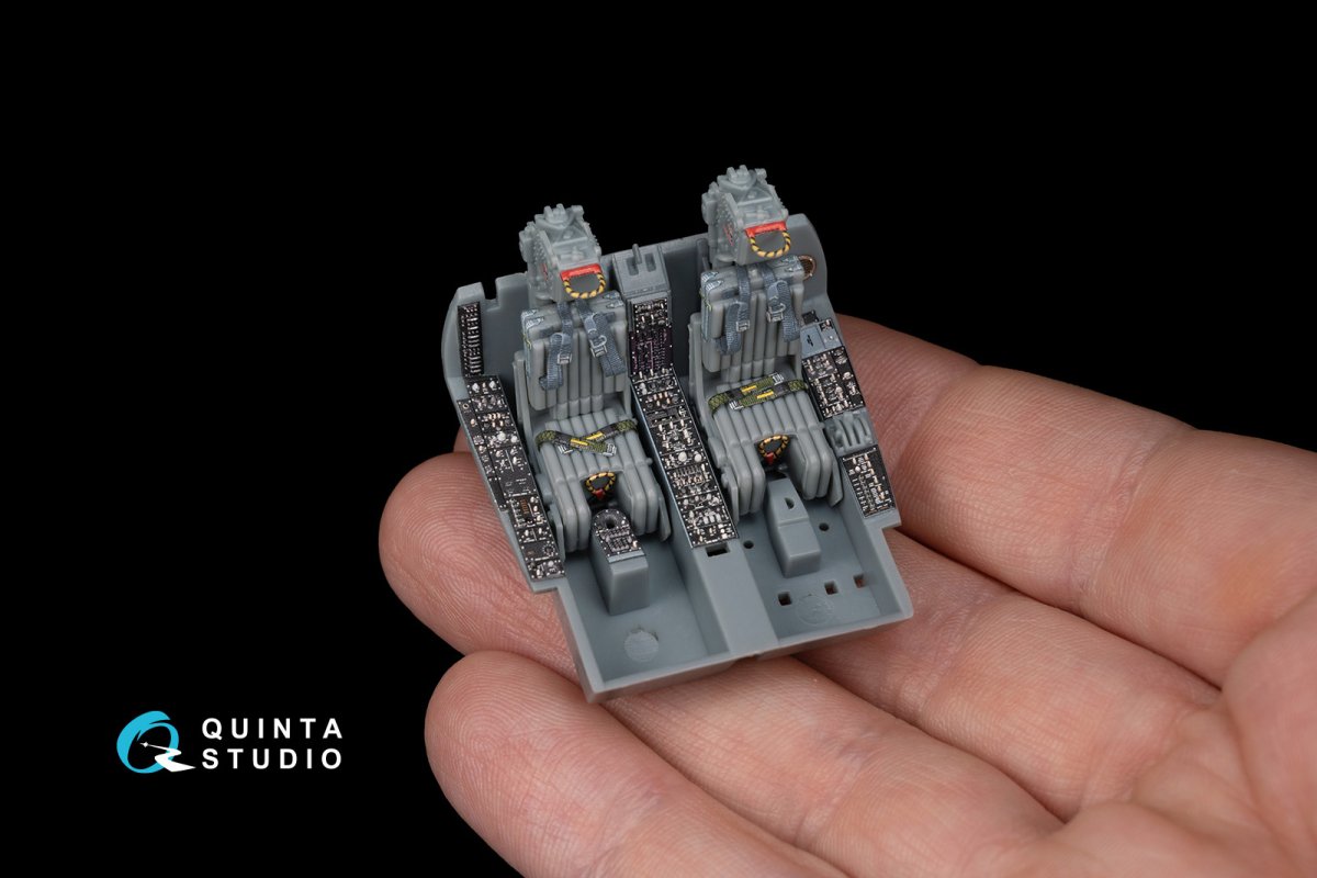 Quinta Studio QD48164 A-6A Intruder 3D-Printed &amp;amp; coloured Interior on decal paper (for HobbyBoss kit) 1/48 – Bild 4