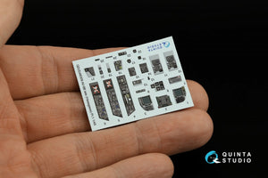 Quinta Studio QD48309 AV-8B Late 3D-Printed &amp;amp; coloured Interior on decal paper (Hasegawa) 1/48 – zdjęcie 9