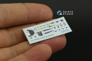 Quinta Studio QD72037 Bf 109 G-6 3D-Printed &amp;amp; coloured Interior on decal paper (Tamiya) 1/72 – Bild 3