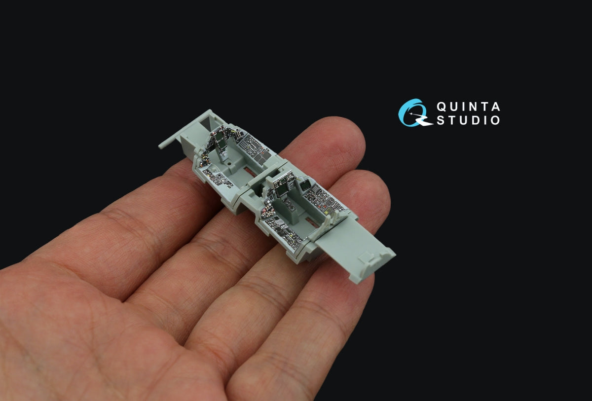 Quinta Studio QD72085 F-14B 3D-Printed &amp;amp; coloured Interior on decal paper (Academy) 1/72 – imagen 9