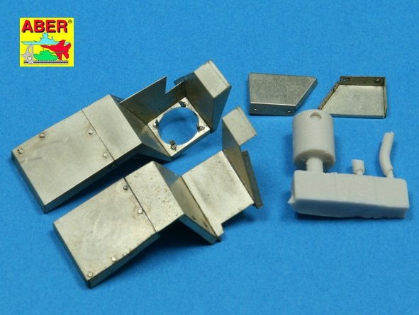 Aber 35204 Armoured personnel carrier Sd.Kfz. 251/1 Ausf. D - vol. 2 - additional set - fenders 1/35 – immagine 5