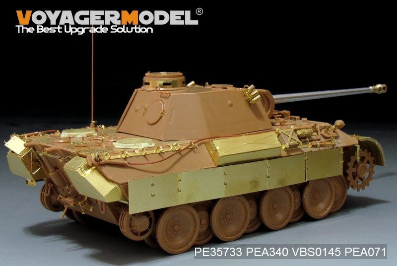 Voyager Model PEA340 WWII German Panther A/D Schurzen (For ZVEZDA 3678) 1/35 – Bild 3