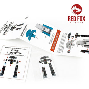 Red Fox Studio QS-32115 F-104G Starfighter (for Hasegawa kit) 1/32 – immagine 3