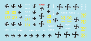 Star Decals 72-A1031 Finnish Tanks in WW2 # 3. T-34 m/1941, T-34 m/1943 and T34/85 1/72 – Bild 3