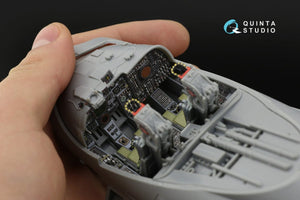 Intérieur imprimé en 3D et coloré sur papier décalcomanie Quinta Studio QD32106 A-6E Intruder (Trumpeter) 1/32 – image 11