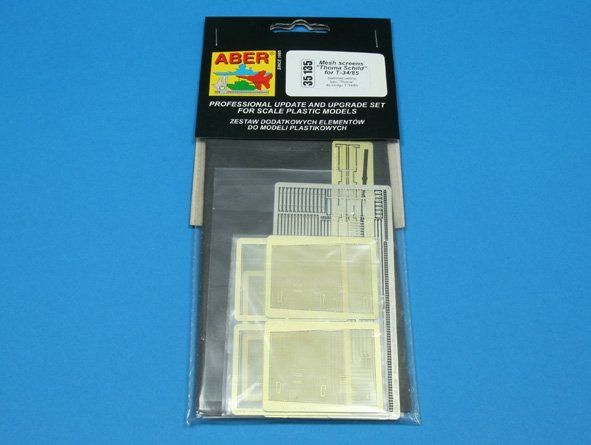 Aber 35135 Siatkowe oslony typu Thoma do czolgu T-34/85 1/35 – zdjęcie 3