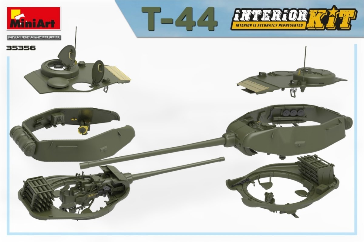 MiniArt 35356 T-44 INTERIOR KIT 1/35 – imagen 10