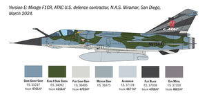 Italeri 2839 Mirage F1 C/CR 1/48 – Bild 6