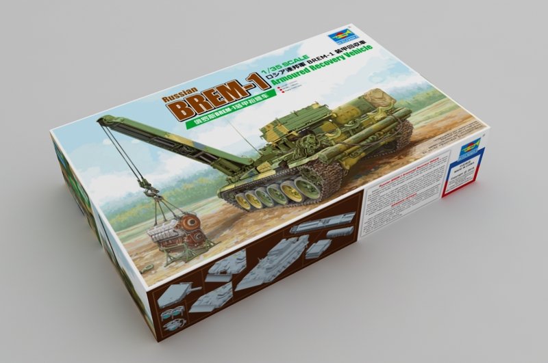 Trumpeter 09553 Russian BREM-1 Armoured Recovery Vehicle 1/35 – Bild 2