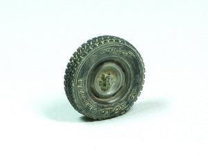 E.T. Model ER35-055 Technical Pick up Truck Weighted Road Wheels Type.2 For Meng VS-004 1/35 – immagine 2
