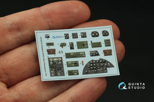 Quinta Studio QD48478 Nakajima B5N2 Kate 3D-Printed coloured Interior on decal paper (Hasegawa) 1/48 – zdjęcie 5
