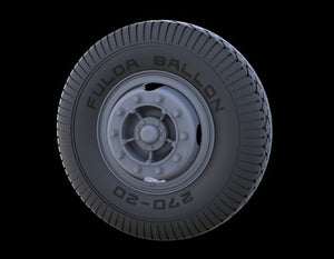 Panzer Art RE35-246 Road wheels for Bussing-Nag 4500 (early pattern) 1/35 – immagine 3