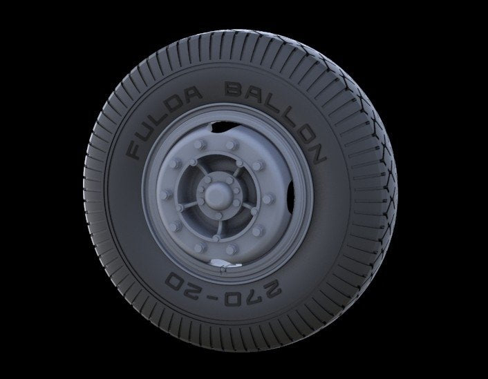 Panzer Art RE35-246 Road wheels for Bussing-Nag 4500 (early pattern) 1/35 – immagine 3