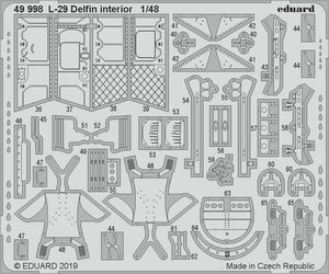 Eduard 49998 L-29 Delfin interior AMK 1/48 – immagine 2