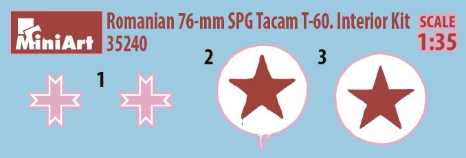MiniArt 35240 ROMANIAN 76-mm SPG TACAM T-60 INTERIOR KIT 1/35 – immagine 12