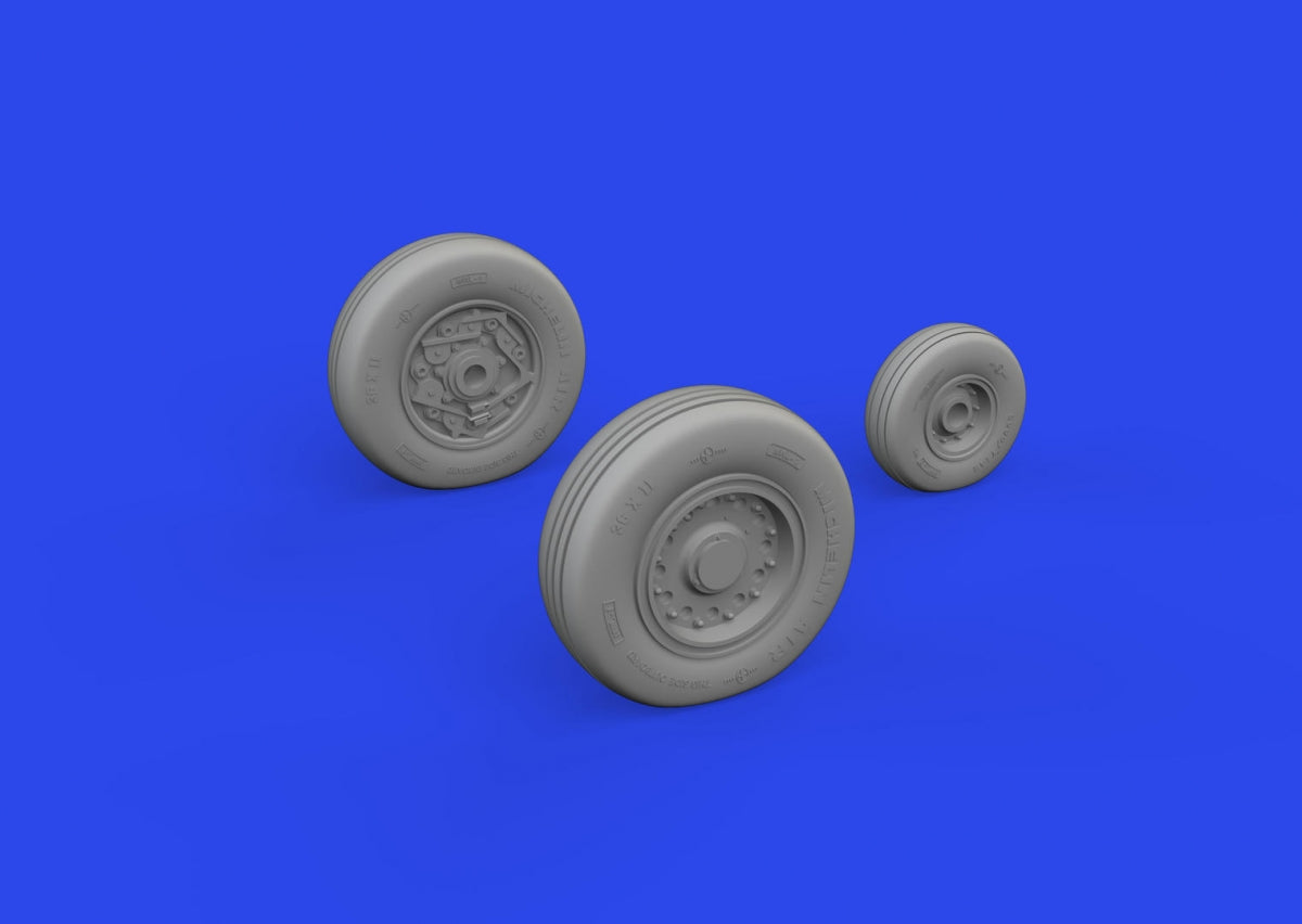 Eduard 6481019 A-10C wheels GREAT WALL HOBBY 1/48 – Bild 2