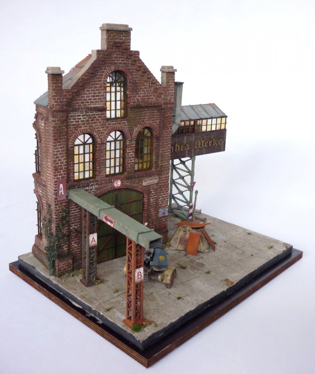 RT-Diorama 35288 Diorama-Base: &amp;quot;Gohta Werke&amp;quot; 1/35 – immagine 6